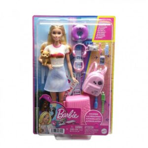 Mattel Barbie Κούκλα Έτοιμη για Ταξίδι - HJY18