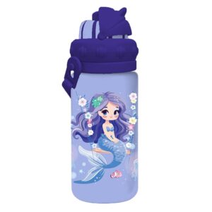 Must Team Παγούρι Νηπίου PCTG 430ml με Καλαμάκι  Γοργόνα - Μωβ 000587555-3 2026