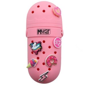 Must Team Κασετίνα Σιλικόνης Όρθια Crocs - Ροζ 000587238-1 2026