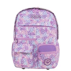 Polo Σακίδιο Πλάτης Youngster Smile  - Λιλά 901068-8440 2026