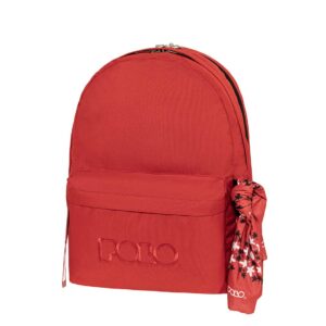 Polo Σακίδιο Πλάτης Double Original Scarf  - Κόκκινο 901235-3000 2026